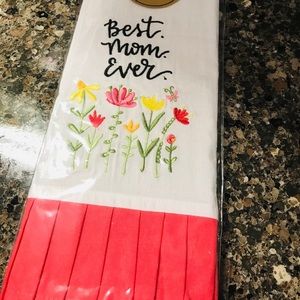 Cute tea towel for Mom